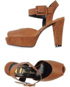 Ernesto Esposito Platform Sandals - Lyst