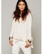 Free People Rockabilly Raglan Solid - Lyst