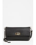 Lanvin Happy Leather Crossbody Bag - Lyst