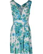 Versace Jeans Short Dress - Lyst