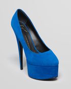 Giuseppe Zanotti Pumps Debra Pointed Toe Platform - Lyst