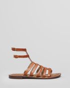 Sam Edelman Gladiator Sandals Gilda Flat - Lyst