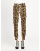 3.1 Phillip Lim Leopardprint Track Pants - Lyst