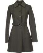 Jil Sander Navy Fulllength Jacket - Lyst