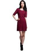 Plenty By Tracy Reese Shortsleeve Lace Dress - Lyst