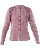 Vanessa Bruno Athé Check Cotton Shirt - Lyst