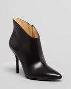 Enzo Angiolini Pointed Toe Booties Parita High Heel - Lyst