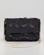 RED Valentino Ribbonlace Chain Shoulder Bag Black - Lyst