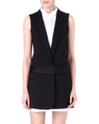 Victoria, Victoria Beckham Tuxedo Dress - Lyst