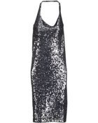 Donna Karan New York Short Dress - Lyst