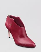 Ivanka Trump Ankle Booties Juno Mid Heel - Lyst