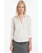Maje Dalia Cotton Shirt - Lyst