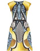 Peter Pilotto Alexa Silk Jacquard Dress - Lyst