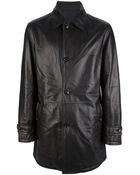 Ermenegildo Zegna Classic Leather Jacket - Lyst