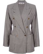 Jean Paul Gaultier Pied De Poule Jacket - Lyst