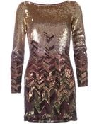 Matthew Williamson Bead Embellished Mini Dress - Lyst