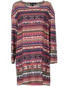 Just Cavalli Short Dress - Lyst