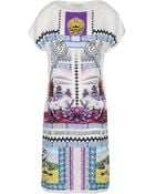Mary Katrantzou Short Dress - Lyst