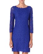 Diane von Furstenberg Zarita Lace Dress - Lyst
