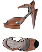 Marc By Marc Jacobs Platform Sandals - Lyst