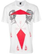 McQ by Alexander McQueen Printed Tshirt - Lyst