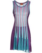 Missoni Short Dress - Lyst