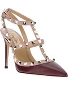 Valentino Ankle Strap Pump - Lyst