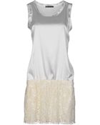Daniele Alessandrini Short Dress - Lyst