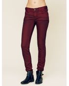 Free People Womens Lightweight Stretch Skinny - Lyst