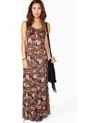Nasty Gal Wild in The Woods Maxi Dress - Lyst