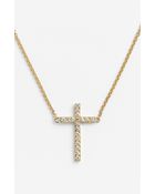 Bony Levy Diamond Cross Pendant Necklace - Lyst