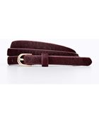 Ann Taylor Perfect Haircalf Skinny Belt - Lyst