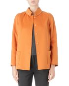 Armani Cashmere Swing Jacket - Lyst