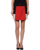 Moschino Knee Length Skirt - Lyst