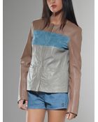 Patrizia Pepe Leather Jacket - Lyst
