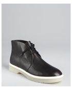 Alexander Wang Black Calfskin Lee Chukka Boots - Lyst