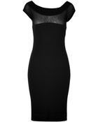 Donna Karan New York Cashmere Dress In Black - Lyst