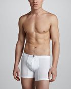 Ermenegildo Zegna Stretch Cotton Boxers - Lyst