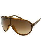 Gucci Shield Sunglasses Sunglasses - Lyst