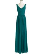 J.Crew Petite Heidi Long Dress In Silk Chiffon - Lyst