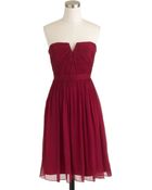 J.Crew Petite Nadia Dress In Silk Chiffon - Lyst