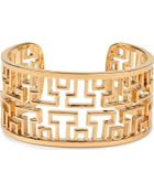 Tory Burch Frete Wide Cuff - Lyst