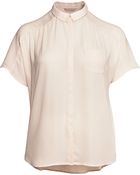 H&M Shortsleeved Blouse - Lyst