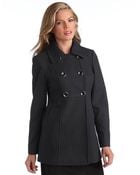 MICHAEL Michael Kors Babydoll Wool Coat - Lyst