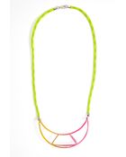 Nasty Gal Electric Crescent Necklace - Lyst