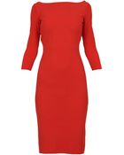 La Petite Robe Di Chiara Boni Kneelength Dress - Lyst