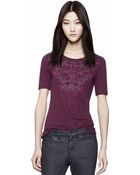Tory Burch Paloma Tee - Lyst