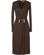 Michael Kors Kneelength Dress - Lyst