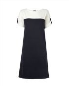 Jaeger Colour Block Jersey Dress - Lyst