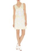 Karen Millen Colorful Embroidery Dress - Lyst